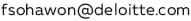 Email address of Deloitte