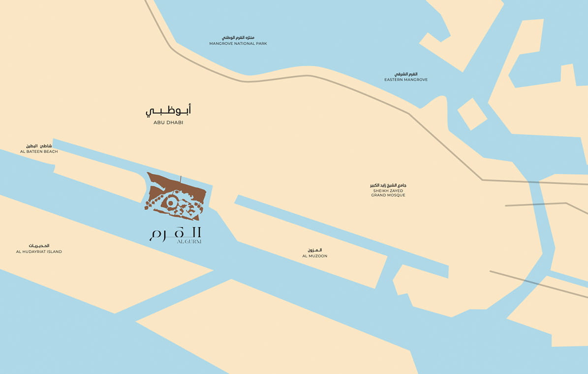 Location Map- Algurm