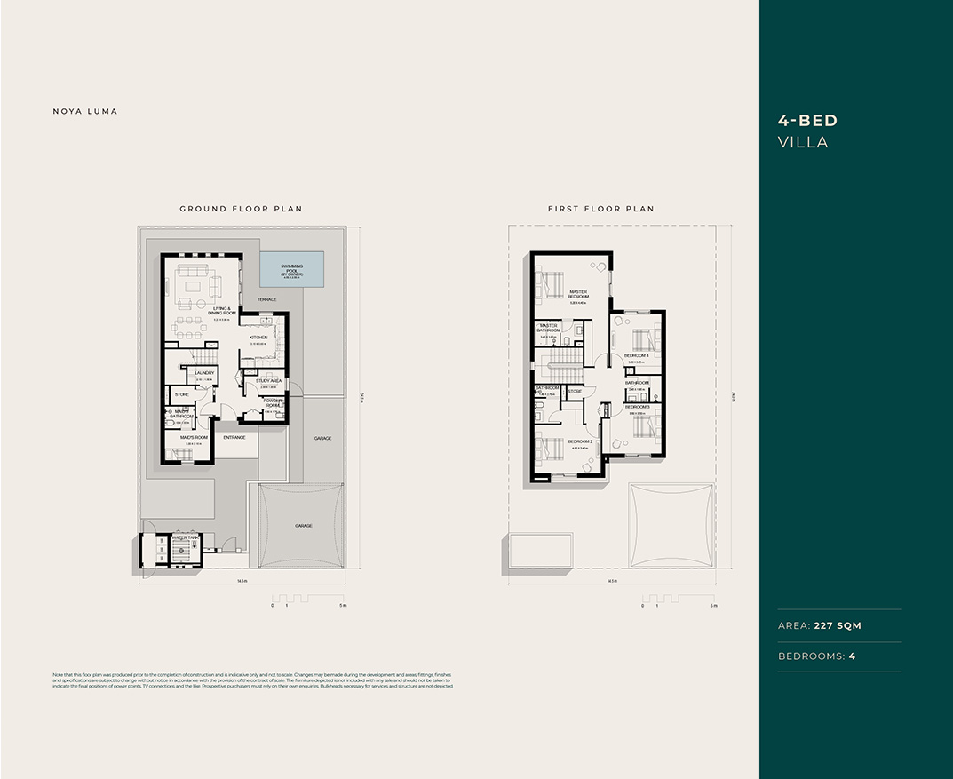 Floor Plan- 4 BED Villa